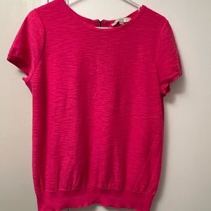Loft Short Sleeve Sweater, Gently Used